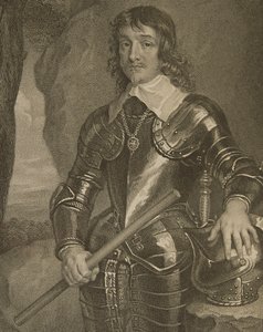 Porträtt av James Hamilton (1606-49) 3:e markisen och 1:e hertigen av Hamilton, från "Lodge