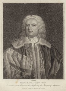 Porträtt av James Hamilton, Earl of Abercorn av English School