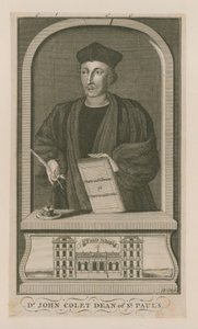 Porträtt av John Colet av English School