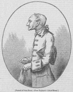 Porträtt av John Elwes av English School