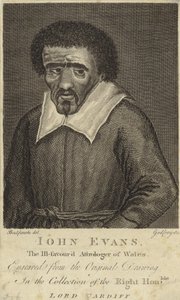 Porträtt av John Evans av English School