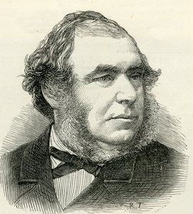 Porträtt av John Francis Ure, 1884 av English School