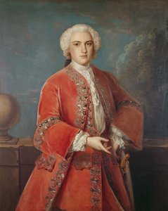Porträtt av John Hall Stevenson, 1741