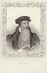 Porträtt av John Knox av English School