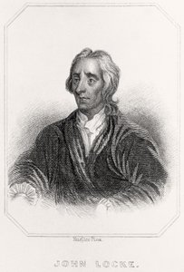Porträtt av John Locke, 1835 av English School