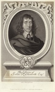 Porträtt av John Rushworth av English School