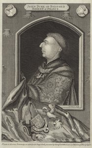 Porträtt av John of Lancaster, hertig av Bedford av English School