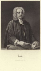 Porträtt av Jonathan Swift av English School