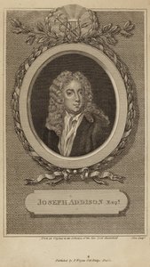 Porträtt av Joseph Addison av English School