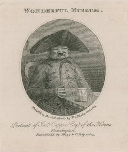 Porträtt av Joseph Capper från Hornet, Kennington av English School