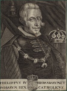 Porträtt av kung Filip IV av Spanien av English School