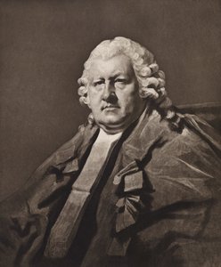 Porträtt av Lord Newton, efter Raeburn (litografi) av English School