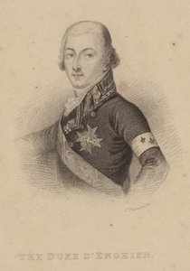 Porträtt av Louis Joseph, Prince of Conde av English School