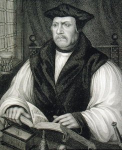 Porträtt av Matthew Parker (1504-75), från "Lodge