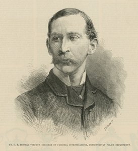 Porträtt av C E Howard Vincent av English School