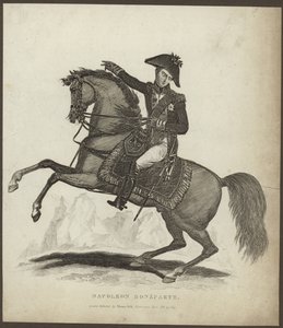 Porträtt av Napoleon Bonaparte av English School