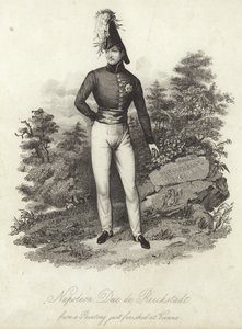 Porträtt av Napoleon II av English School