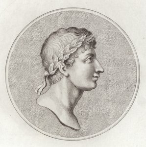 Porträtt av Ovidius av English School
