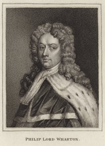Porträtt av Philip Wharton av English School