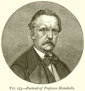 Porträtt av professor Helmholtz av English School