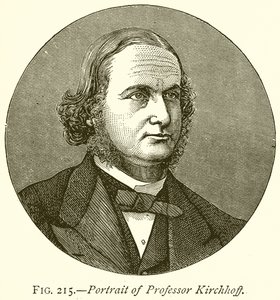 Porträtt av professor Kirchhoff av English School