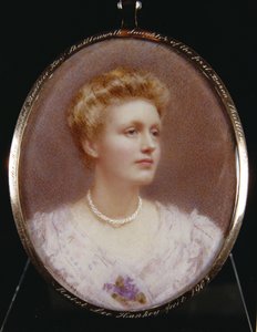 Porträtt av Rachel Beatrice Kay-Shuttleworth (1886-1967) av English School