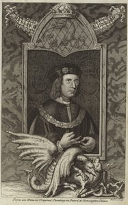 Porträtt av Richard III av England av English School