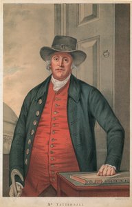 Porträtt av Richard Tattersall av English School