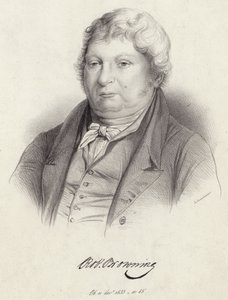 Porträtt av Robert Browning av English School