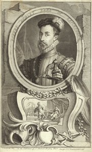 Porträtt av Robert Dudley, Earl of Leicester