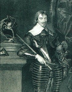 Porträtt av Robert Rich (1587-1658) 2nd Earl of Warwick, från "Lodge