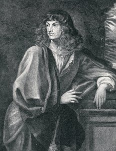Porträtt av Robert Spencer (1641-1702) 2nd Earl of Sunderland, från "History of British People" av English School