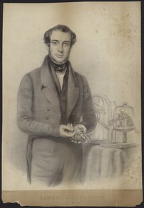 Porträtt av Samuel Armstrong Lane