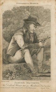 Porträtt av Samuel Matthews av English School