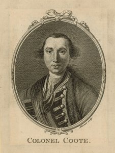 Porträtt av Sir Eyre Coote av English School