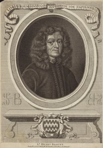 Porträtt av Sir Henry Blount av English School