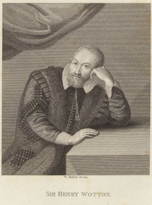 Porträtt av Sir Henry Wotton av English School