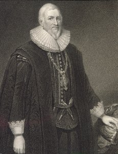 Porträtt av Sir Hugh Middleton (1560-31), från "Lodge