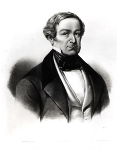 Porträtt av Sir Robert Peel (1788-1850), graverad av Henry Brittan Willis (1810-84) av English School