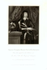 Porträtt av Spencer Compton, 2nd Earl of Northampton av English School