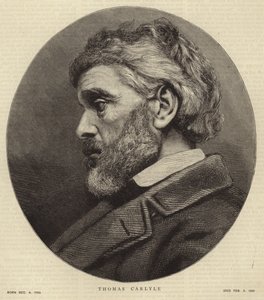 Porträt von Thomas Carlyle