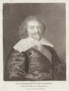 Porträtt av Thomas Somerset av English School