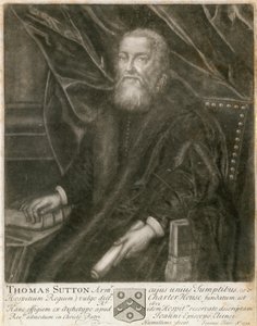 Porträtt av Thomas Sutton av English School