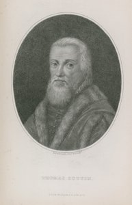 Porträtt av Thomas Sutton av English School