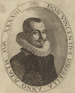 Porträtt av Vincenzo Mirabella av English School