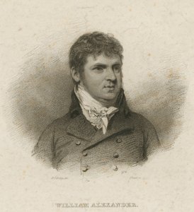 Porträtt av William Alexander av English School