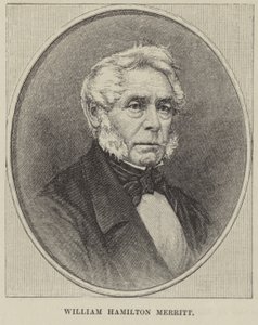 Porträtt av William Hamilton Merritt av English School