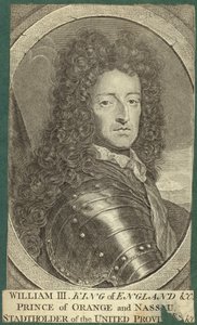 Porträtt av Vilhelm III, Prins av Orange av English School