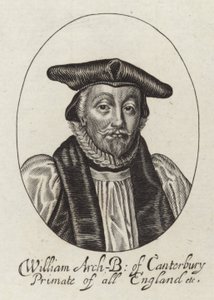 Porträtt av William Laud av English School