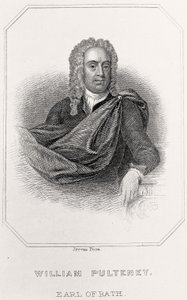 Porträtt av William Pulteney, Earl of Bath, 1835 av English School